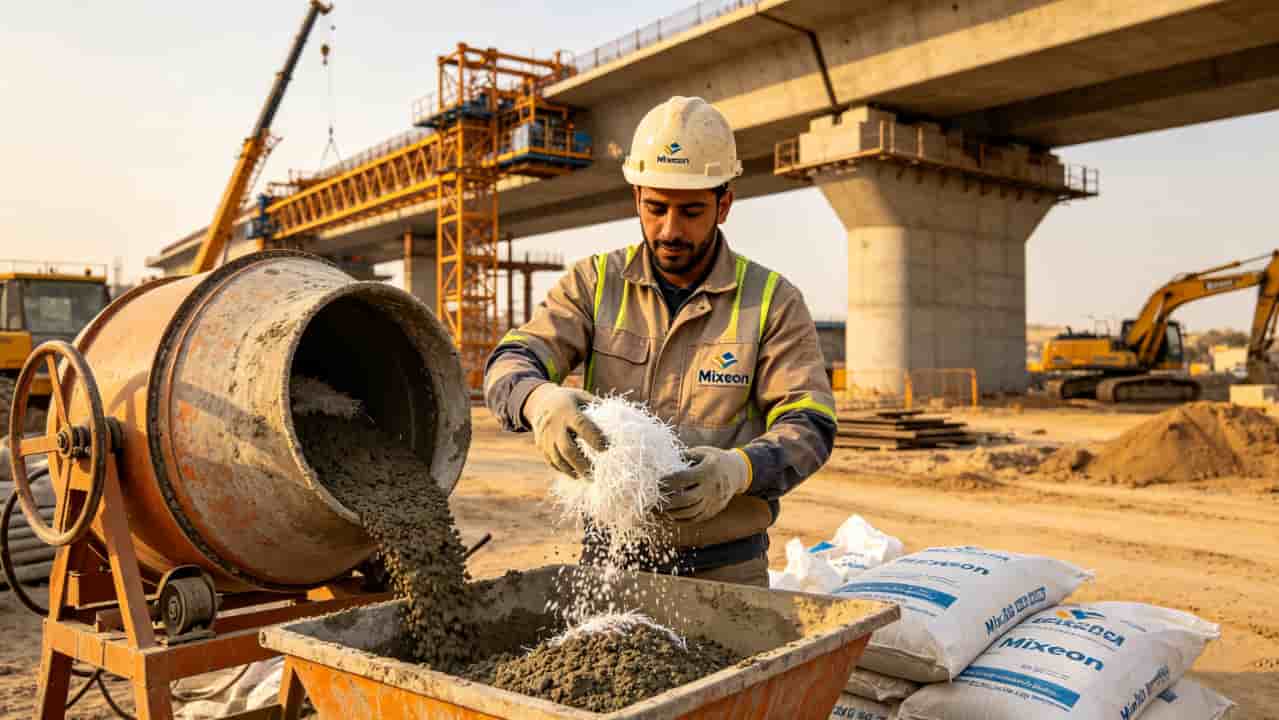 Polypropylene Fiber: Application and Technical Characteristics in Concrete and Mortar
